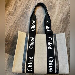 Chloe medium woody totebag